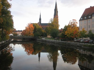 Uppsala: Fyrisn in autumn
