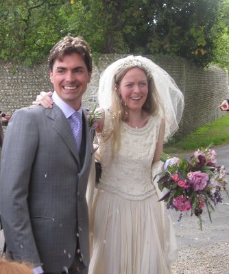 Hannah and Piers' wedding
