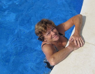 The pool in La Hidalga