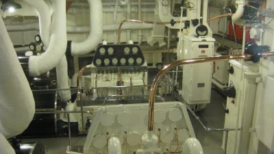Royal Yacht Britannia, the machine room