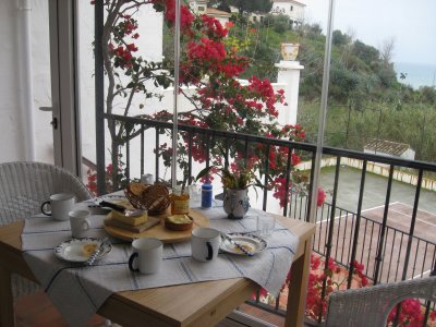 Breakfast on the terrace