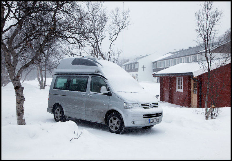 Our little hut we rented in Vestre Jakobselv