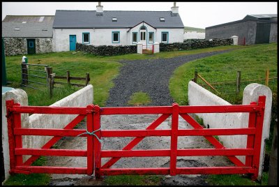 Old farm at Unst