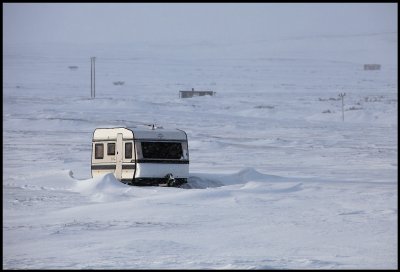 The popular campingsite at Skallelv