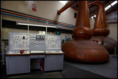 Control of the distillation process at Glenfarclas