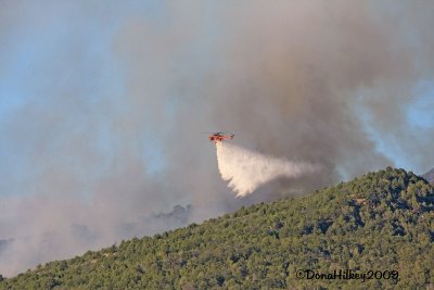 Fire near Strawberry Creek