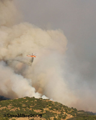 Fire near Strawberry Creek