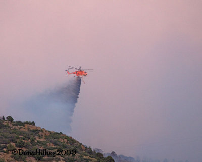 Fire near Strawberry Creek