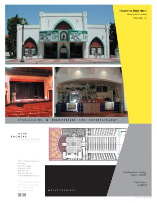 Theater on HighStreet  Renovation, Moorpark, CA