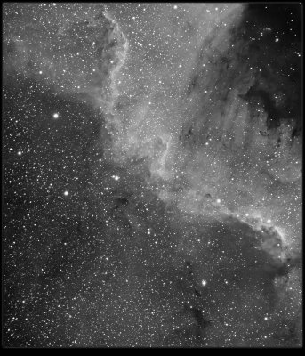 The Wall - Part of NGC 7000 (North America Nebula)