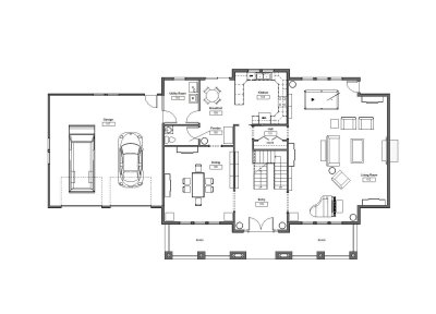 2 Story Residence - First Floor