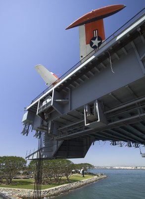 View from Hanger Deck of USS Midway