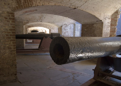 Fort Sumter Battery of Cannons