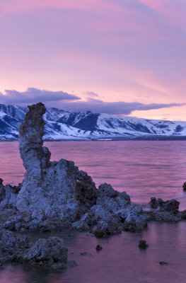 Mono Lake from Sunset through Civil Twilight