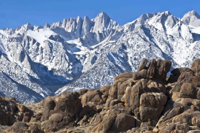 Mt. Whitney and Alabama Foothills