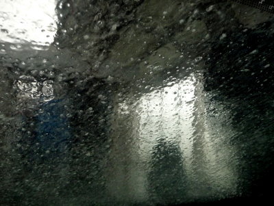 Nine minutes in a car wash