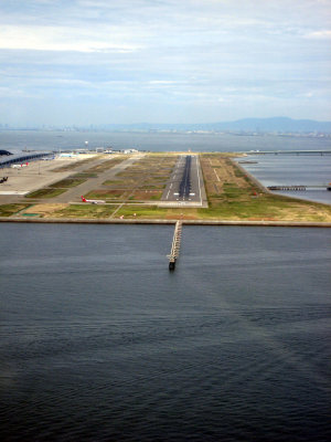 Landing at Osaka