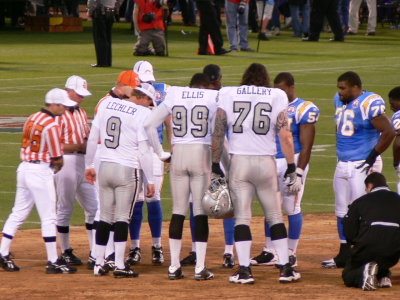 Chargers at Raiders - 09/14/09