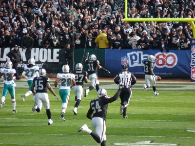 Dolphins at Raiders -  11/28/10