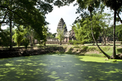 The Khmer temple in Phimai.