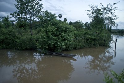 Still remnannts of the 2 week deluge in the area