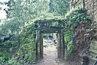 Khmer doorway