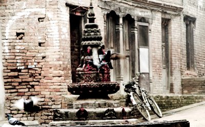 Bike, stupa