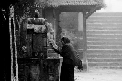 Moring rituals, desaturaated
