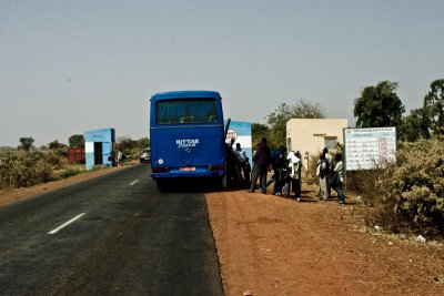 The bus taking me from Bobo to Segou broke down, but only for about an hour