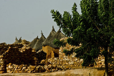 Typical conical roofs
