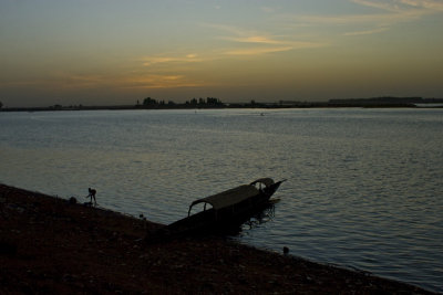 Sunset, Niger River