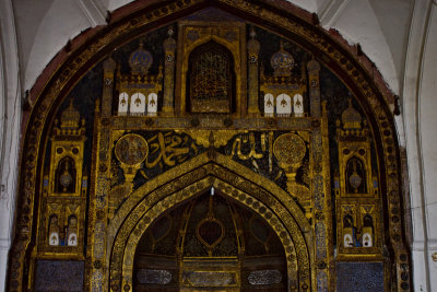 Inside the Jama Masjid