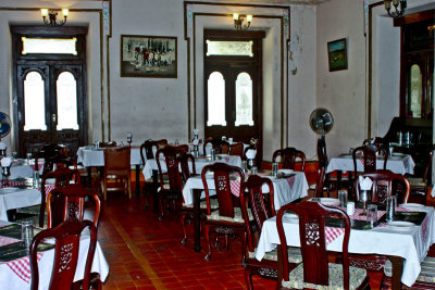 The dining room of the old palace