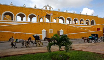 Golden city of Izamal