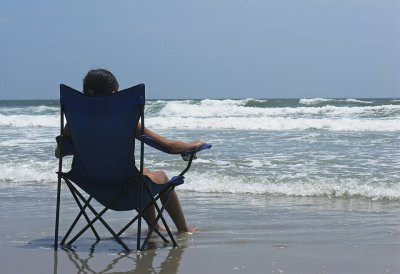 Watching the waves