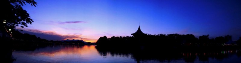 Kuching Waterfront Sunset (Kuching, Sarawak)