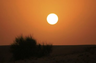 Al Awir Desert Sunset