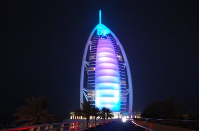 Burj Al Arab At Night