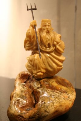 Amber statue of Neptune