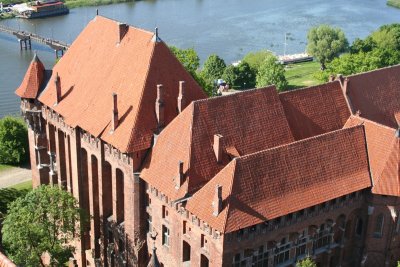 Castle from a bird's - eye view