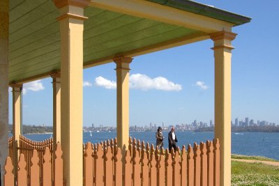 View from the lighthouse keepers cottage