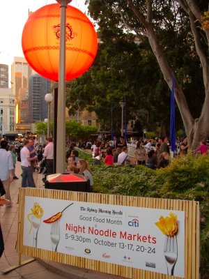 Night Noodle Market at Hyde park
