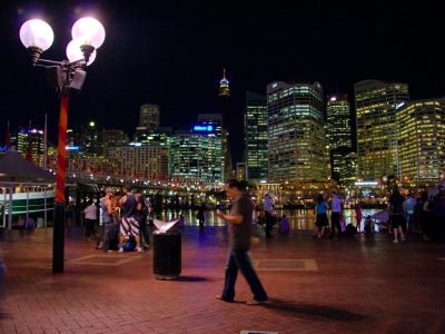 View form a harbour-side restaurant