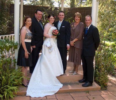 Tamara, Terry, Tanya, Brett, Denise and Paul