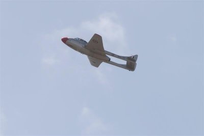 DH Vampire Jet fly past 2