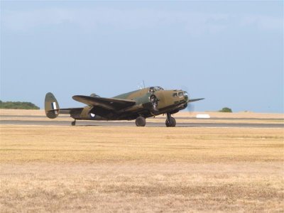 Hudson Bomber Taxiing