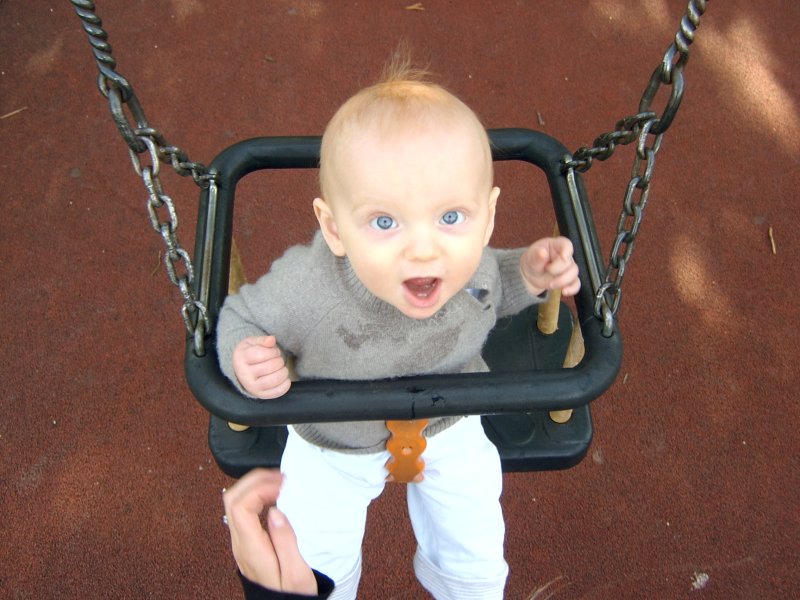 2nd time on the swings