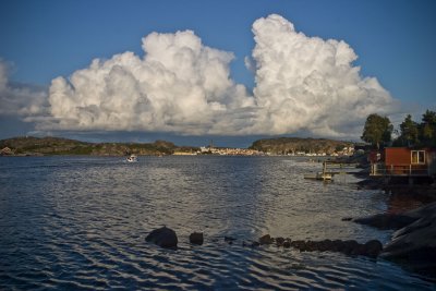 Fjallbacka clouds