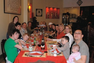 Dad's 80th bday reunion: chinese dinner