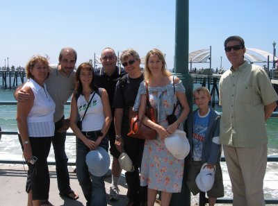 the whole group! Redondo pier, 2006